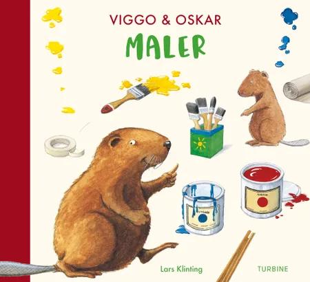 Viggo & Oskar maler af Lars Klinting