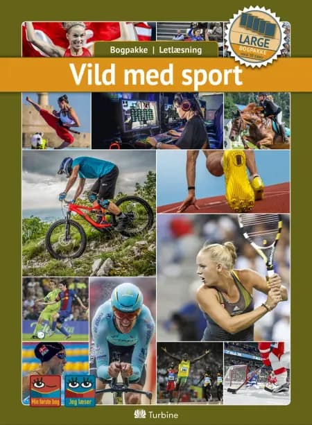Vild med sport (LARGE 30 bøger) af fakta