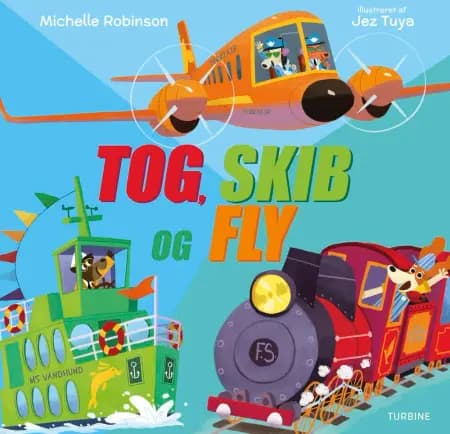 Tog, skib og fly af Michelle Robinson