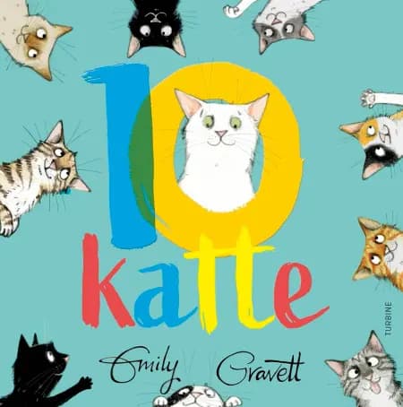 10 katte af Emily Gravett
