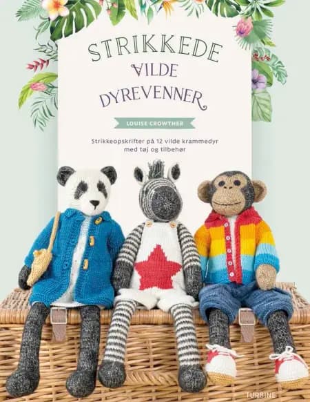 Strikkede vilde dyrevenner af Louise Crowther