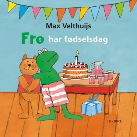 Frø har fødseldag af Max Velthuijs