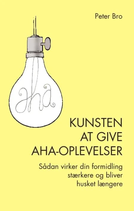 Kunsten at give AHA-oplevelser af Peter Bro