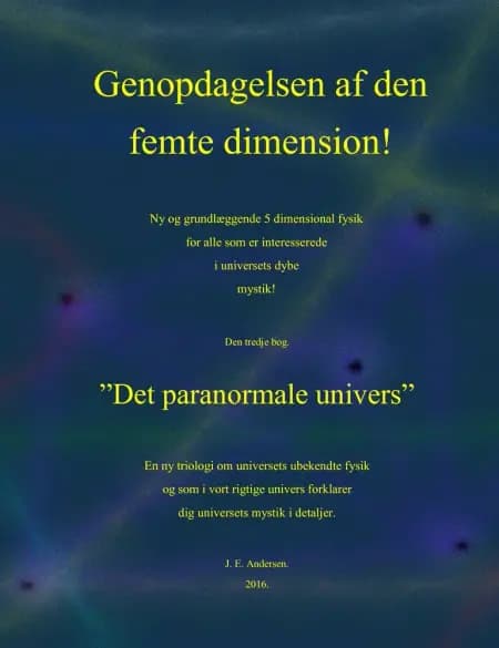Det paranormale univers. af J. E. Andersen