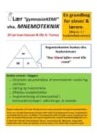 Lær gymnasiekemi vha. mnemoteknik af Jan Ivan Hansen og Ole G. Terney