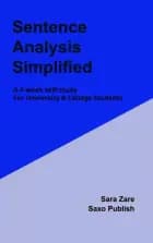 Sentence Analysis Simplified af Zahra Zare