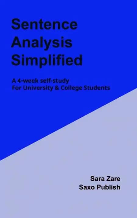 Sentence Analysis Simplified af Zahra Zare