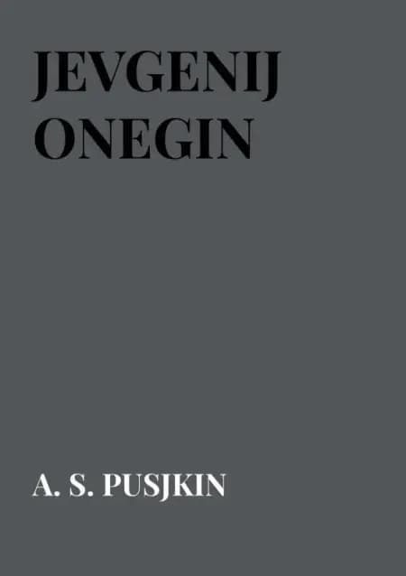 Jevgenij Onegin af A. S. Pusjkin
