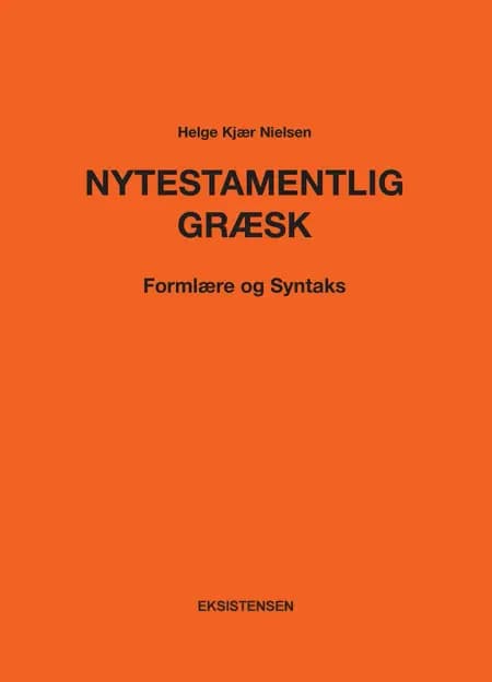 Nytestamentlig græsk af Helge Kjær Nielsen
