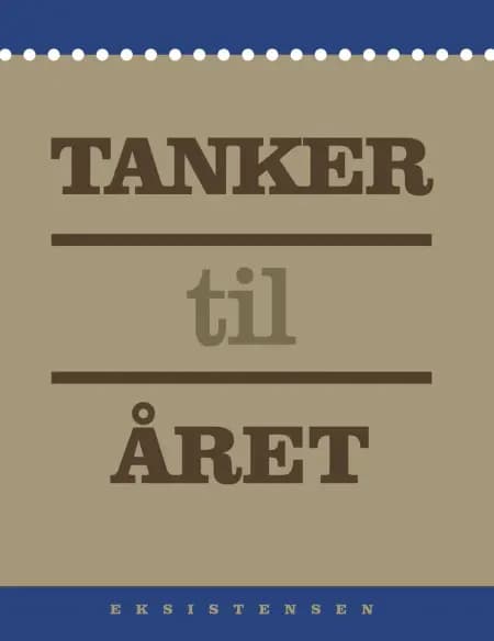 Tanker til året af Niels Roesgaard Mose