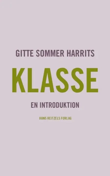 Klasse af Gitte Sommer Harrits