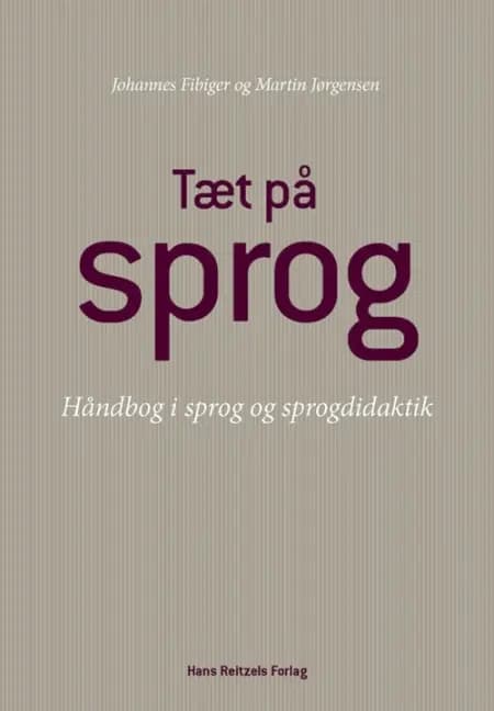 Tæt på sprog af Martin Jørgensen