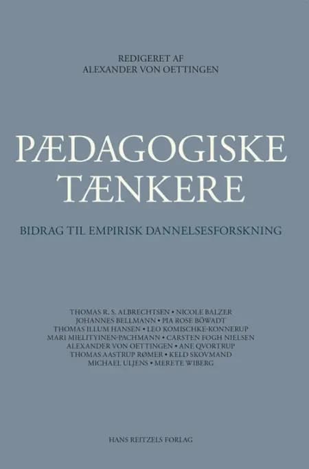 Pædagogiske tænkere af Thomas Illum Hansen