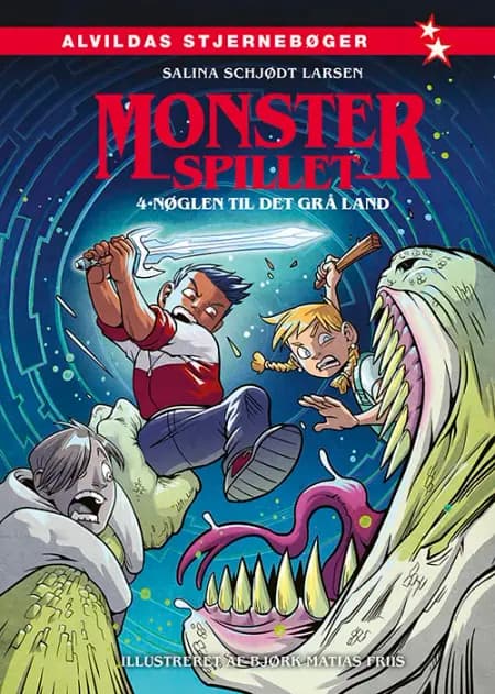 Monsterspillet 4: Nøglen til Det grå land af Salina Schjødt Larsen