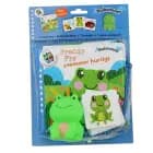 Badevenner - Freddy Frø svømmer hurtigt af Globe