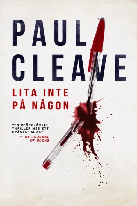 Lita inte på någon af Paul Cleave