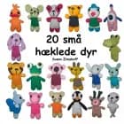 20 små hæklede dyr af Susan Zimakoff