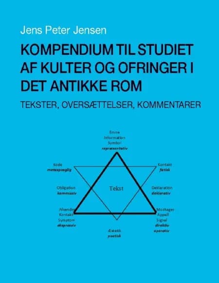 Kompendium til studiet af kulter og ofringer i det antikke Rom af Jens Peter Jensen