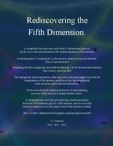 Rediscovering the Fifth dimension af Jan Edvin Andersen