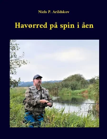 Havørred på spin i åen af Niels P. Arildskov