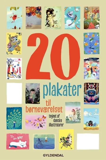 20 plakater til børneværelset