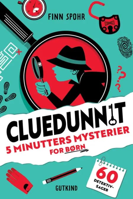 CLUEDUNNIT - 5 minutters mysterier for børn af Finn Spohr