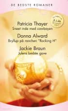 Sneet inde med cowboyen / Bryllup på ranchen Rocking H / Julens bedste gave af Patricia Thayer, Jackie Braun og Donna Alward