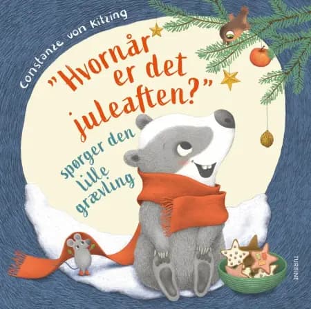 ''Hvornår er det juleaften?'' spørger den lille grævling af Constanze von Kitzing