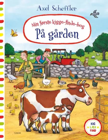 Min første kigge-finde-bog - På gården af Axel Scheffler
