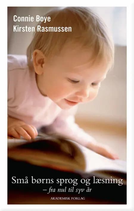 Små børns sprog og læsning af Connie Boye