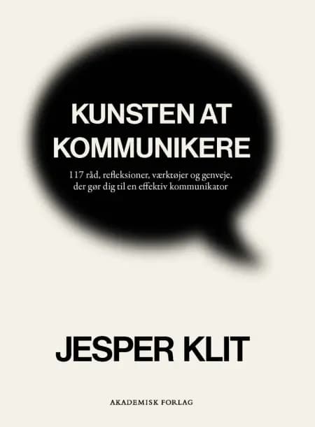 Kunsten at kommunikere af Jesper Klit