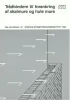 Trådbindere til forankring af skalmure og hule mure af Henry Høffding Knutsson