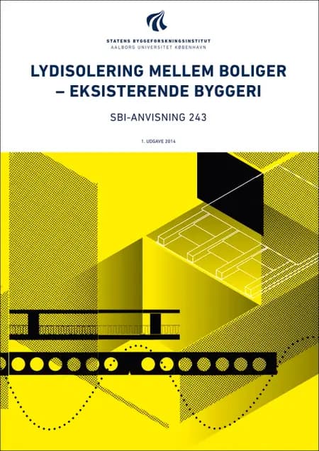 Lydisolering mellem boliger - eksisterende byggeri af Birgit Rasmussen
