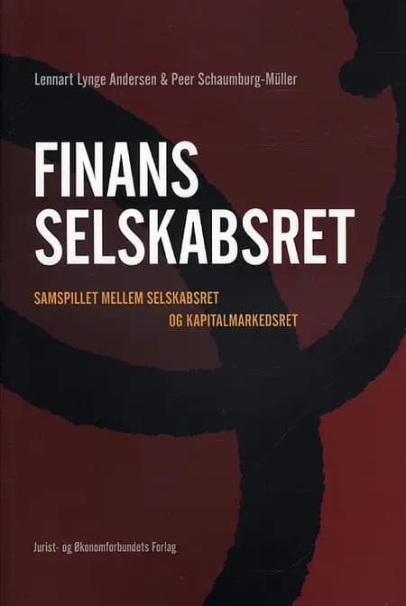 Finansselskabsret af Lennart Lynge Andersen