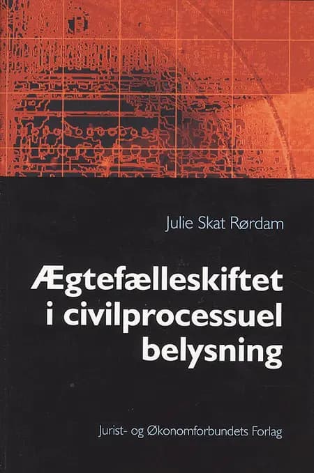 Ægtefælleskiftet i civilprocessuel belysning af Julie Skat Rørdam
