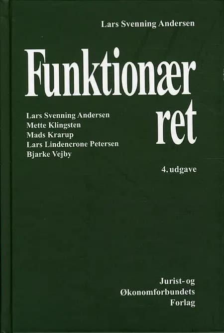 Funktionærret af Lars Svenning Andersen