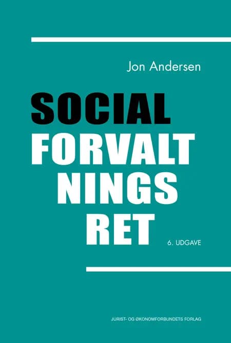 Socialforvaltningsret af Jon Andersen