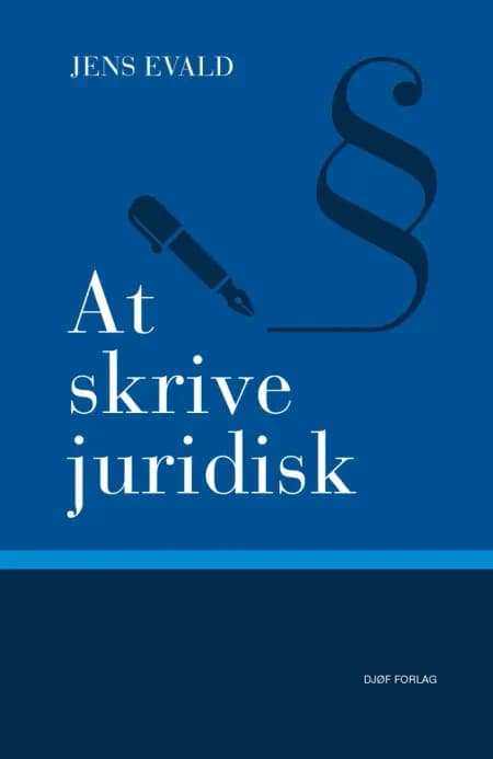 At skrive juridisk af Jens Evald