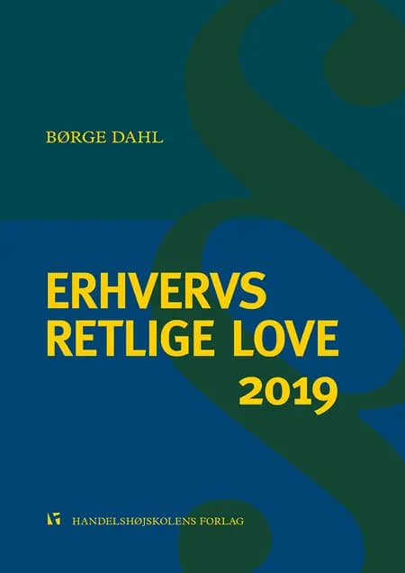 Erhvervsretlige love 2019 af Børge Dahl