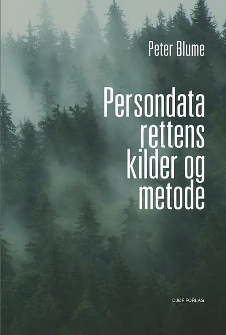 Persondatarettens kilder og metode af Peter Blume