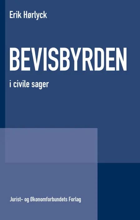 Bevisbyrden af Erik Hørlyck