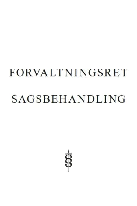 Forvaltningsret af Jens Garde