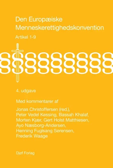 Den Europæiske Menneskerettighedskonvention af Jonas Christoffersen