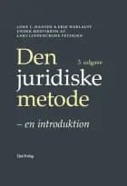 Den juridiske metode af Erik Werlauff og Lone L. Hansen og Lars Lindencrone Petersen