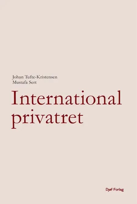 International privatret af Johan Tufte-Kristensen
