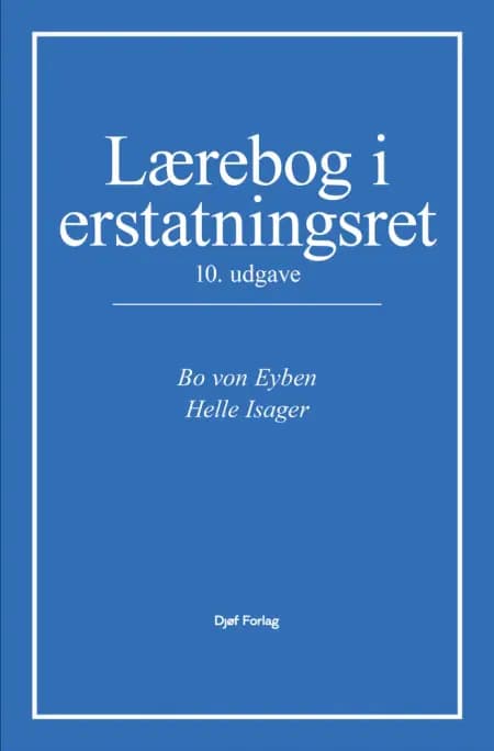 Lærebog i erstatningsret af Bo von Eyben