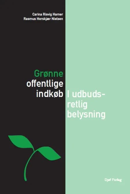 Grønne offentlige indkøb af Carina Risvig Hamer