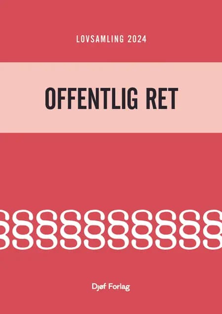 Lovsamling 2024 - Offentlig ret af Ole Terkelsen