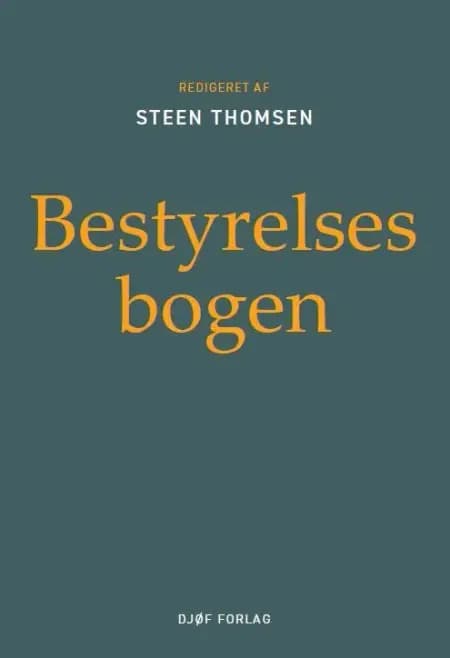 Bestyrelsesbogen af Steen Thomsen