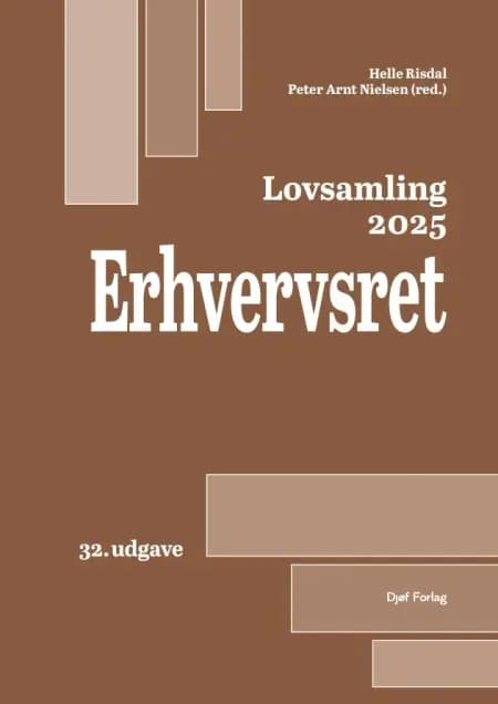 Lovsamling 2025 Erhvervsret af Peter Arnt Nielsen